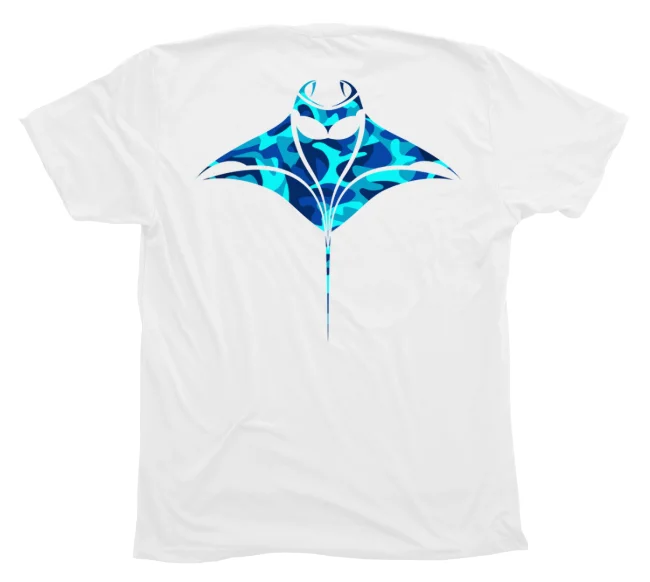 Manta Ray T-Shirt [Water Camo]