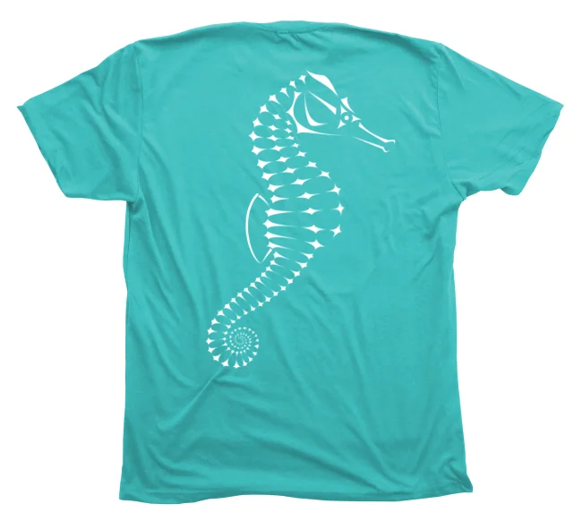 Seahorse T-Shirt [Tahiti Blue]