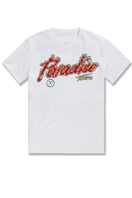 Big Men's Paradise Tour T-Shirt (White)