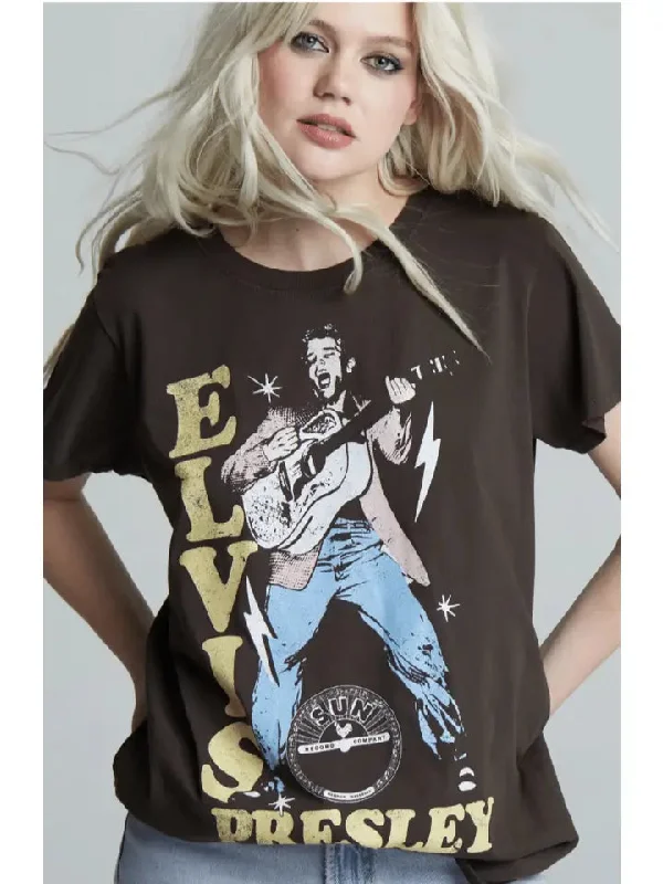 Elvis X Sun Record Quartet Burn Out Tee