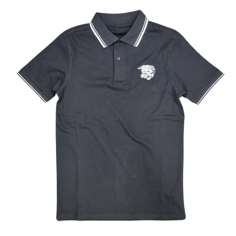 Polo Shirt - Bulls Head - Black