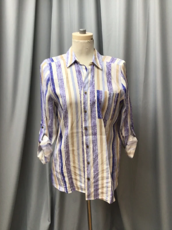 CHICOS SIZE MEDIUM Ladies BLOUSE