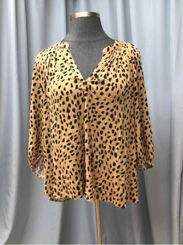 CROWN & IVY SIZE 4 X Ladies BLOUSE