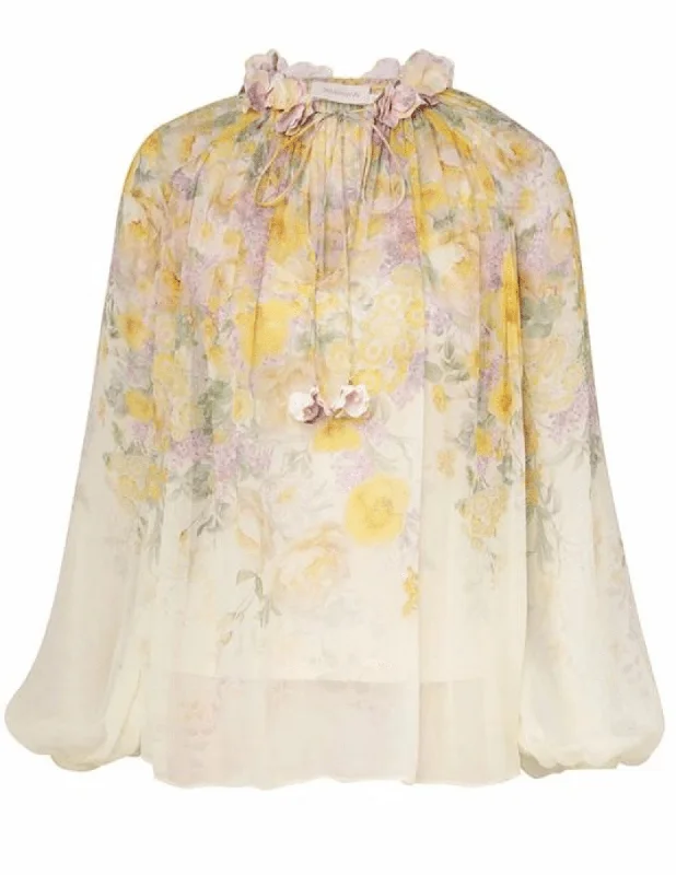 Zimmermann Harmony Billow Blouse