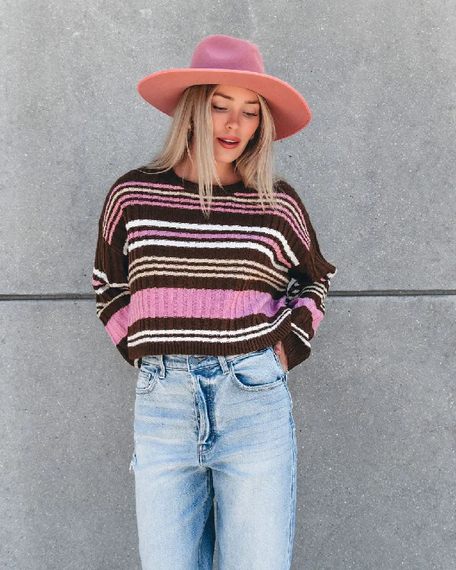 Daniella Multi Striped Sweater