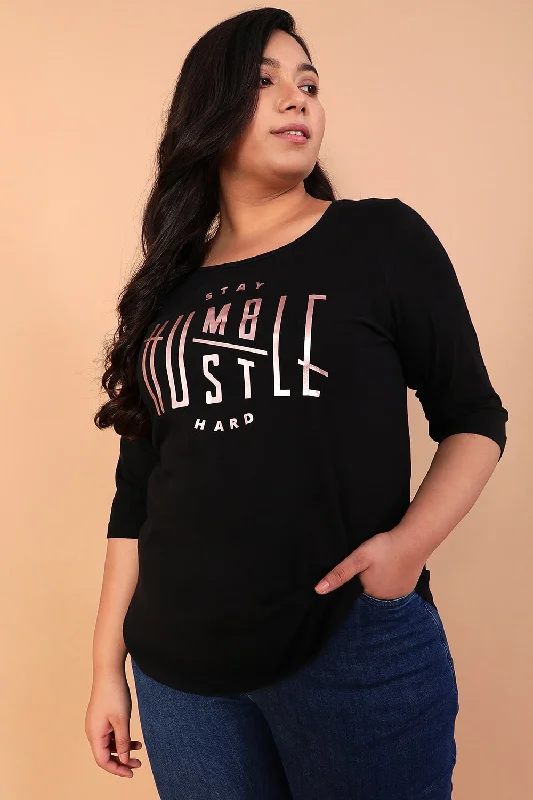 Humble Hustle Black Tshirt