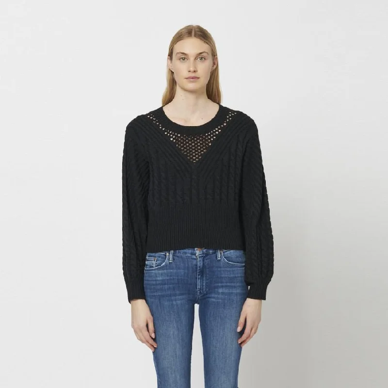 Irving Knit Sweater (Caviar)