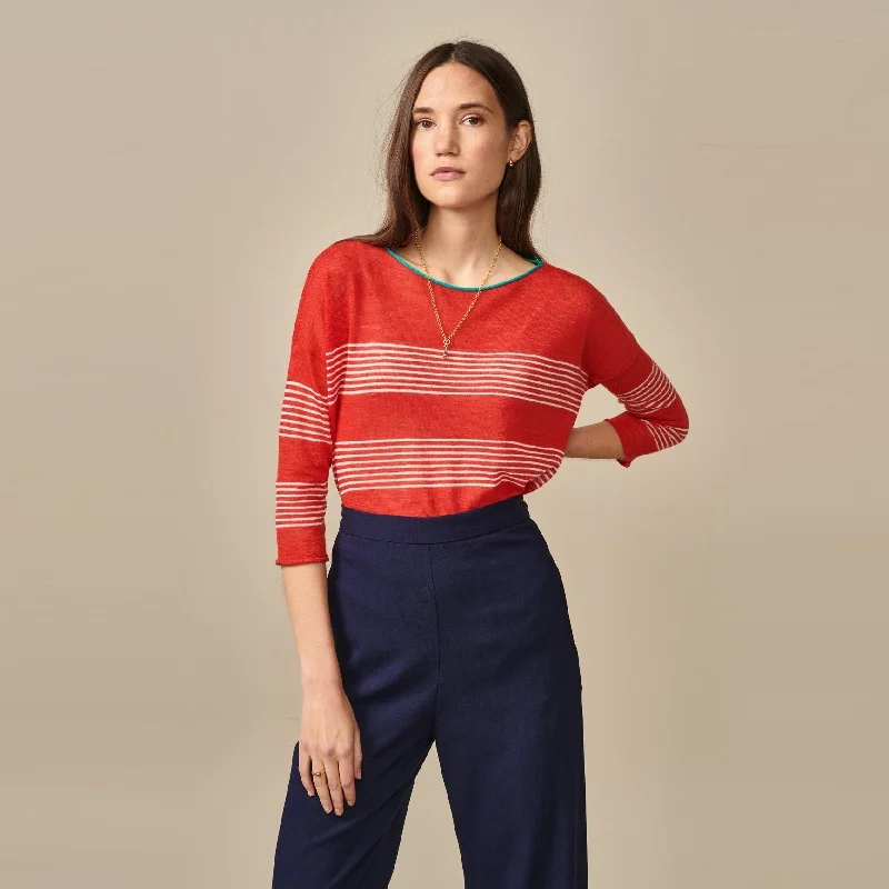 Neep Knit (Red Stripe)